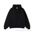 Heavy Thick Solid Color American Zipper Hoodie